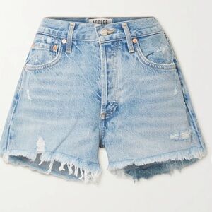 AGOLDE Parker Vintage Cutoff organic denim shorts size 26 worn once
